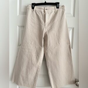 NWT Universal Thread Taupe Wide-Leg Jeans